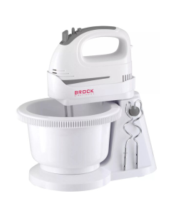 BROCK Mikser sa posudom HMB 3009 WH, bela/siva
