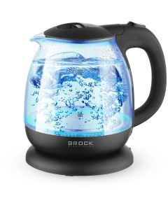 BROCK Ketler WK 2108 BK, staklo/crna