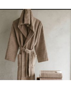 DEKOR DOM Bade mantil NATUR S/M - Beige