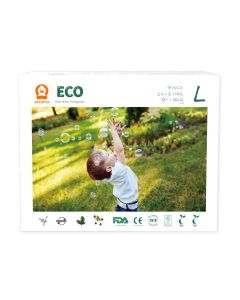 BESUPER ECO Bamboo Pelene L (9-14 kg) 90 kom - BSE-P-L