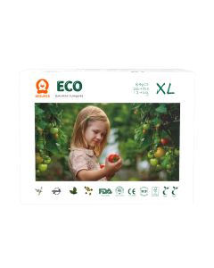 BESUPER ECO Bamboo Pelene XL (12-17 kg) 84 kom - BSE-P-XL