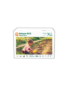 BESUPER ECO Bamboo Pelene-Gaćice XL (13-17 kg) 100 kom - BSE-PG-XL