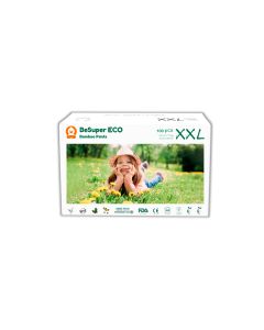 BESUPER ECO Bamboo Pelene-Gaćice XXL (17+ kg) 100 kom - BSE-PG-XXL