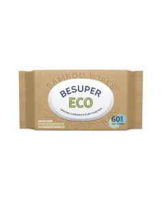 BESUPER ECO Bamboo vlažne maramice 60 kom - BSE-VM