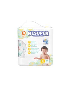 BESUPER Premium Pelene-Gaćice XL (13-17 kg) 18 kom - BSP-PG-XL