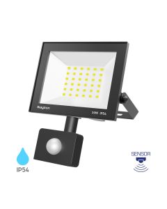 BRYTRON FLOOD-CF-20W-BLC-6500K-SNS-IP54-LED FLOODLIGHT