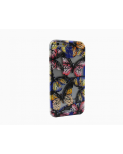 Maska za Samsung i8190 black-yellow Butterfly - 000403