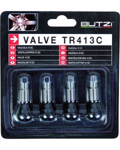 SUMEX Tubeles ventil tr413c hrom sa kapicom set 4kom - BZA413C