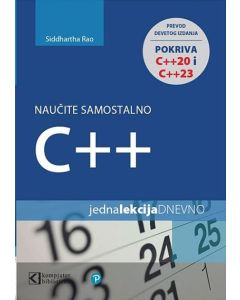 C++ 20 i 23 jedna lekcija dnevno IX izdanje - 9788673105789