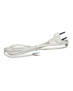 COMMEL Priključni kabl 2,5 A 250 V, beli, 3m - C0118