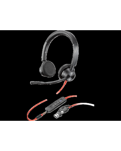 HP Slušalice sa mikrofonom Poly Blackwire 3325 Stereo, crna - 8X222AA