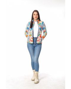 BAIKA Štrikana jakna za žene - Beli Eden