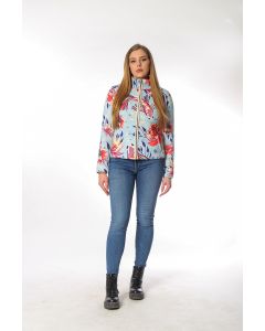 BAIKA Štrikana jakna za žene - Japanski vrt