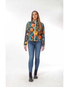 BAIKA Štrikana jakna za žene - Boemska bašta