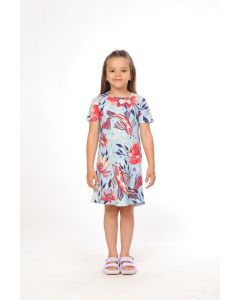 BAIKA Letnja haljina za devojčice - Japanski vrt