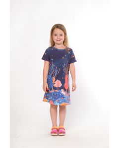 BAIKA Letnja haljina za devojčice - Konjić u čarobnoj šumi