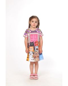 BAIKA Letnja haljina za devojčice - Kuce