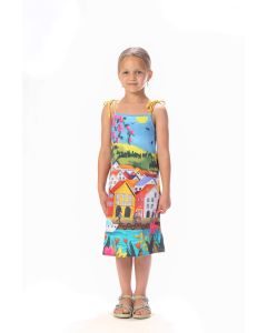 BAIKA Haljina na bretele za devojčice - Luka