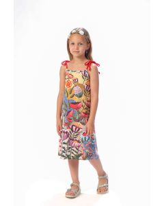 BAIKA Haljina na bretele za devojčice - Proleće