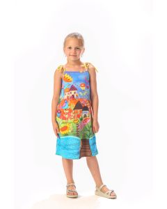 BAIKA Haljina na bretele za devojčice - Na Dunavu