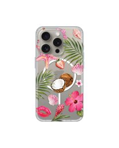 Maska za iPhone 15 Pro 6.1 Coconut Paradise Print Magsafe