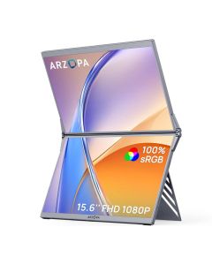 Eksterni prenosni monitor Arzopa E1 (Dual Screen) 2x15,6 inch Grey FHD sRGB100