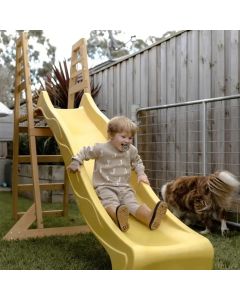 Dečija drvena penjalica sa toboganom KINDER HOME