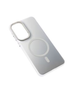 Maska za Samsung A576B Galaxy A57 5G srebrna Magsafe Clear