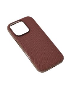 Maska za iPhone 16 Pro 6.3 braon Magsafe TechWoven