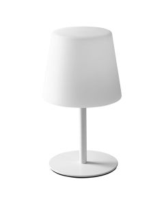 Get and Give LED stona lampa Selena, Podesiva visina, Punjiva, 4 nivoa osvetljenja, bela