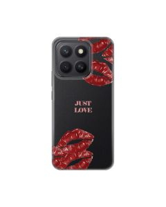 Maska za Honor X8c Just Love Pink Silikonska Print Skin