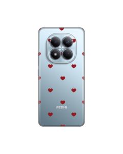 Maska za Xiaomi Redmi Note 15 Pro 4G Red Hearts Silikonska Print
