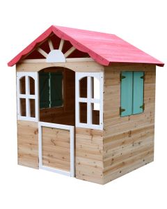 Dečija drvena kućica za igru na otvorenom KINDER HOME