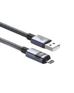 KONFULON Data kabl DL93, LCD Display, USB na iPhone lightning 1m