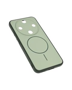 Maska za Honor Magic 8 Lite zelena Magsafe Matte Line