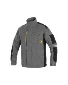 CANIS Radna bluza Stretch, siva/crna - 6293648