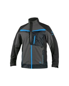 CANIS Radna bluza Naos HV plava, siva/crna - 6108148