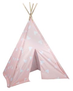 EDDY TOYS Tipi šator za decu rozi 120x120x150 cm