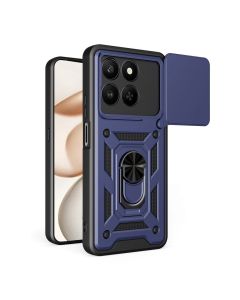 Maska za Honor X7d 4G/400 Smart 5G tamno plava Hard Shield