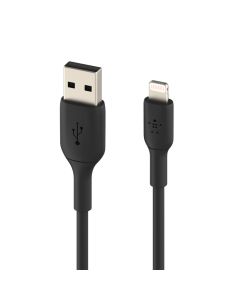 BELKIN Kabl USB-A na Lightning, CAA001BT0MBK 0.15m, crna - CAA001BT0MBK