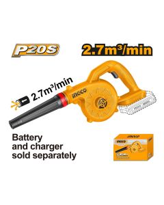 Akumulatorski duvač lišća CABLI2078 20V Solo SUPER INGCO