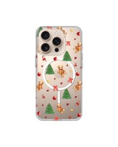 Maska za iPhone 16 Pro 6.3 Marry Bear Print Magsafe