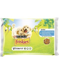 FRISKIES Vlažna hrana za pse Junior Dog piletina i šargarepa 85g - 7613035800922