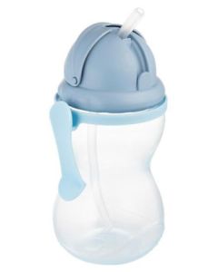 CANPOL Sportska flašica sa slamčicom 370ml, plava