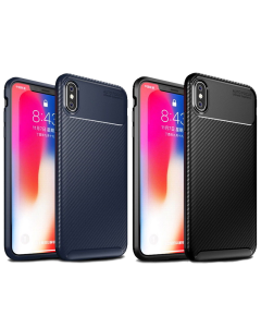 Maska za Huawei Mate 20 X crna Carbon Defender - 030445