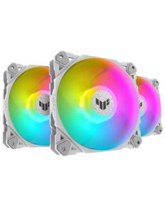 ASUS TUF GAMING TF120 ARGB WHITE EDITION 3IN1 ventilator - CAS02220