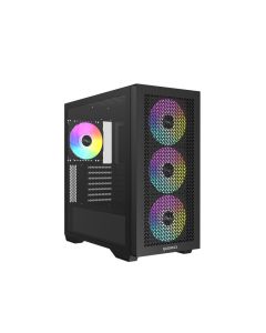 RAIDMAX Kućište Meshiah X605 Full Tower 4 x ARGB fan/Crni/X605TBF