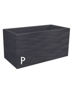 NICOLI Cassettone Elegance 79x39x39cm, antarcite - R7080P