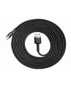 BASEUS Kabl Cafule USB to Type-C 3m sivo-crna - CATKLF-UG1