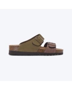GRUNLAND Papuče hola W - CB2249-OLIVA-MARRONE36